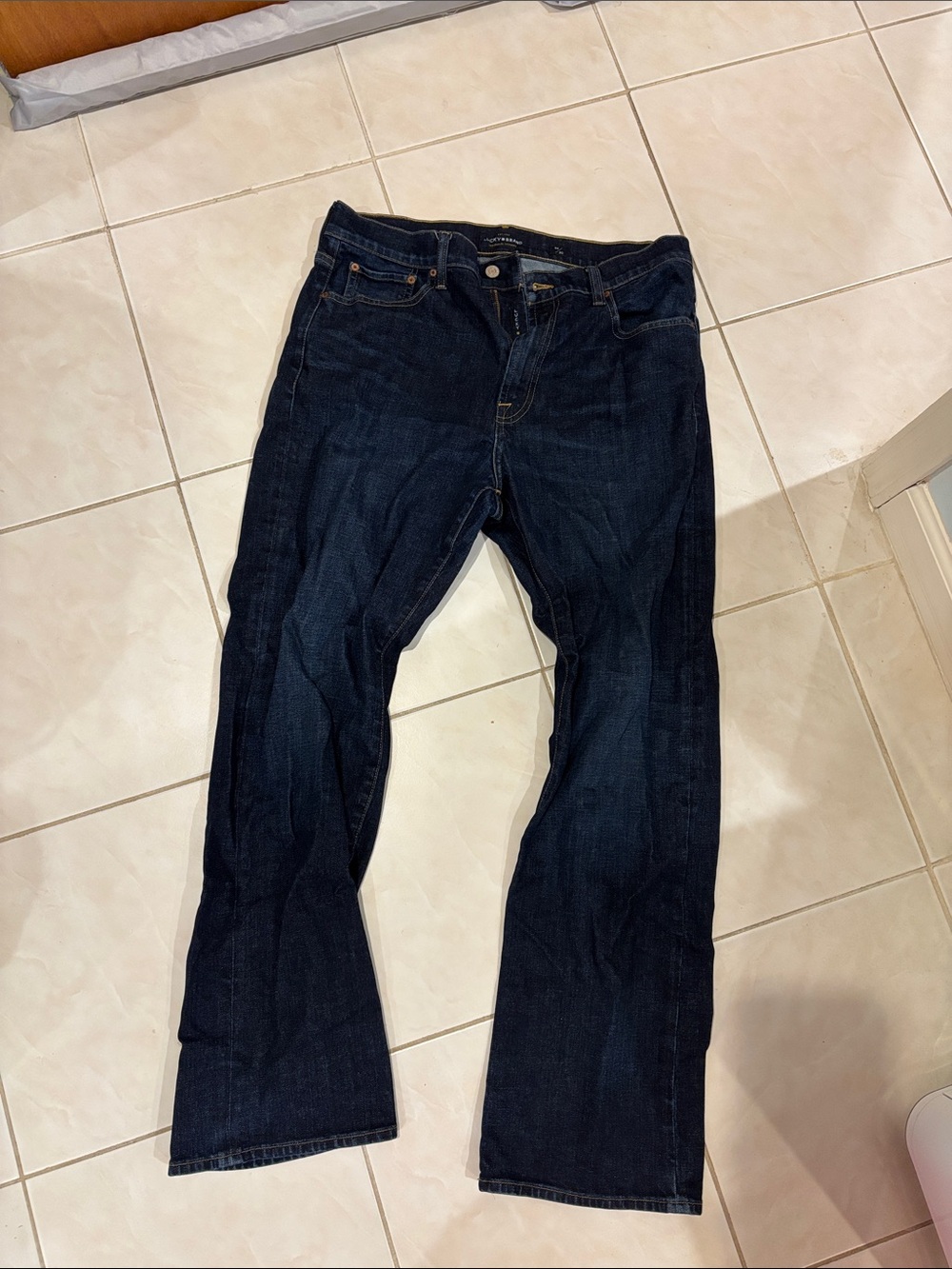 Lucky Brand Men's Dark Indigo Bootcut Jeans